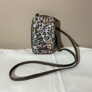 Sakroots Wristlet/Crossbody Wildlife inspired Animal Print